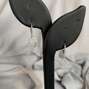 JTV Heart Dangle Earrings